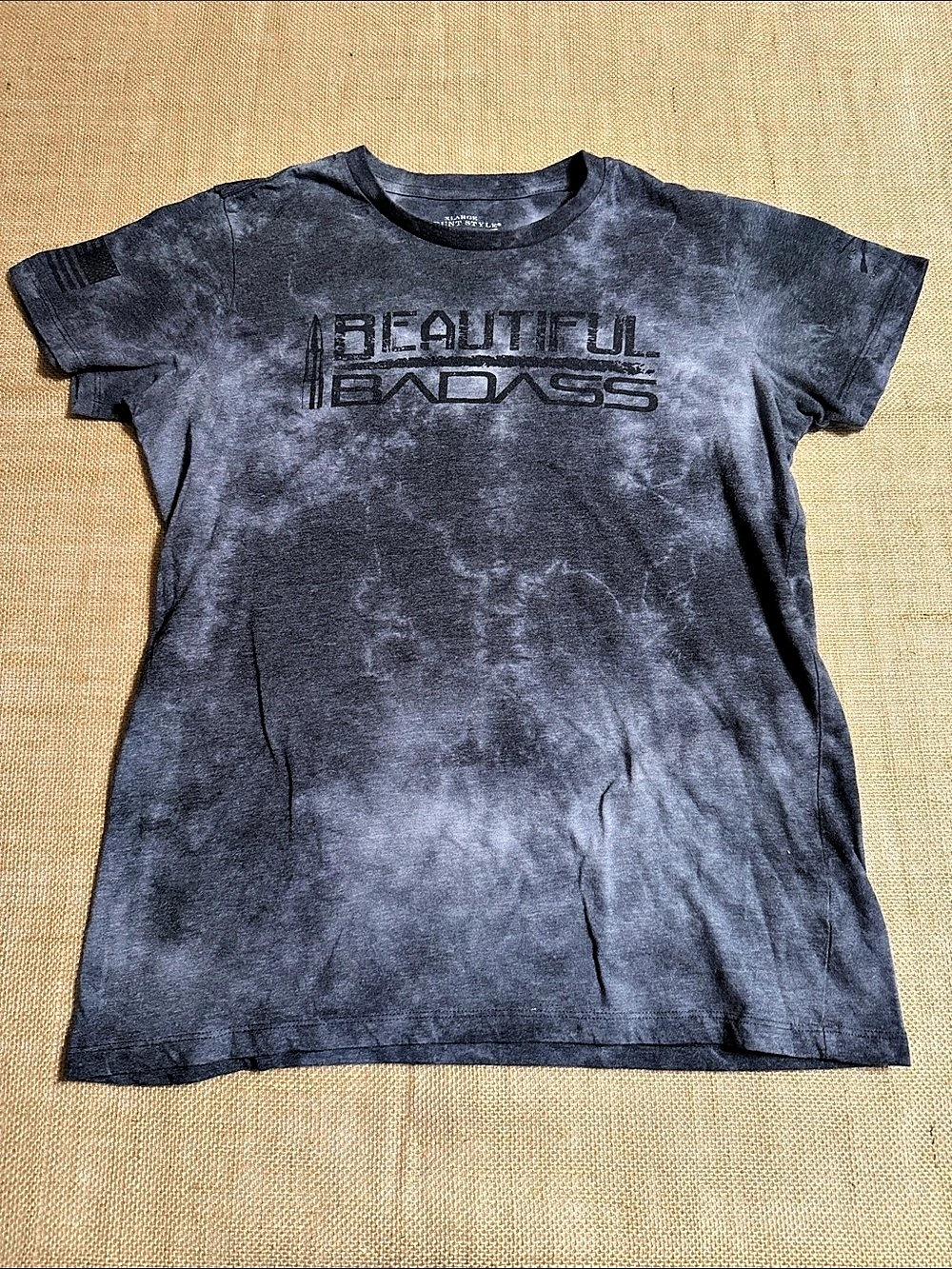 Grunt Style Beautiful Badass T-Shirt Graphic Tee Size XL